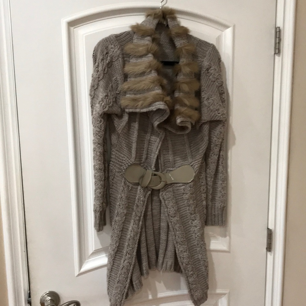Lapis knitted cardigan size XL